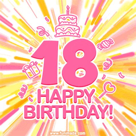 Happy 18th Birthday Gif